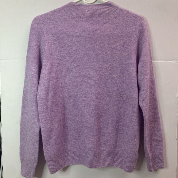 Sweater Women's Half Turtleneck Pullover Sweater Outer Wear Top 100% Merino Wool - Picture 7 of 7